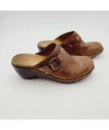 Nurture Cayman Brown Leather Comfort Clogs Mules Metal Hardware Women’s 6 M - €25,77 EUR Nurture Cayman Brown Leather Comfort Clogs Mules Metal Hardware Women’s 6 M - €25,77 EUR