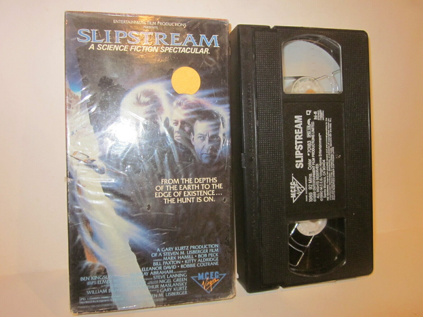 Slipstream VHS Mark Hamill, Bob Peck, Bill Paxton Virgin VHS Tapes