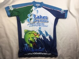 Peak1Sports Cycling Jersey Bike Unisex L 8 Lakes Spokane 2019 - £19.54 GBP