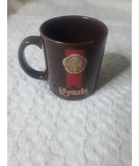 KAHLUA Mug Classic Gold Emblem Ceramic 11 oz Brown Coffee Cup Mug - $25.00