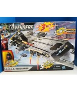 Marvel Avengers S.H.I.E.L.D HELICARRIER Vehicle Playset w Captain Americ... - £66.45 GBP