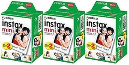 60 Sheets Of Fujifilm Instax Mini Instant Film (3 Packs Of 20 Film Sheets). - £61.61 GBP