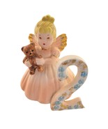 Birthday Angel Girl Porcelain Figurine for AGE 2 years old Josef Original - £18.73 GBP