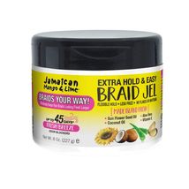 Jamaican Mango &amp; Lime Braid Gel  Extra Hold Easy Jel  8 oz - $24.99