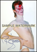 David Bowie - Aladdin Sane - photo signed Never before seen -A3 - £1.46 GBP