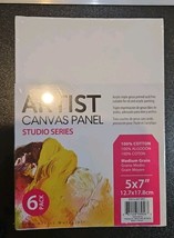 6 Pack Artist Canvas Panel 5x7&quot; - $12.16
