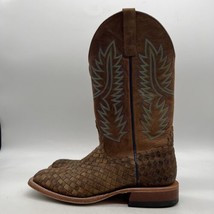 Horse Power Unbeweavable Mens Brown Leather Pull On Western Boots Size 9.5 D - £101.09 GBP