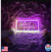 Ulalaza Neon Light Sign LED XOXO Night Lights USB Operated Decorative Ma... - $42.74