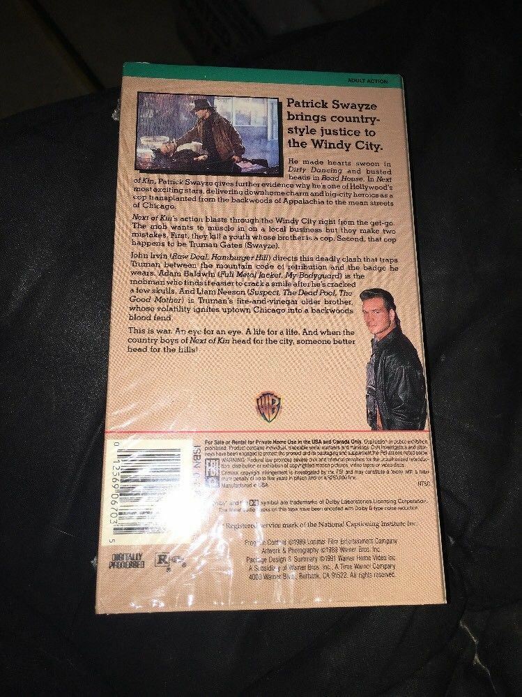 Próximo De Kin (VHS, 1994) Patrick Swayze and similar items