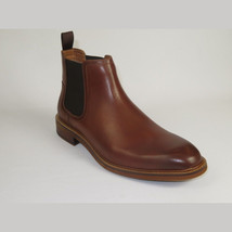 Men's Steve Madden Boot High Top Shoes Slip On Soft Leather Heritage Tan image 2