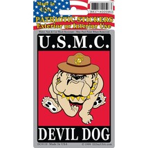 United States Marine Corps Bulldog Sticker 2-3/4&quot;X4&quot; - $9.21