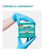 First Aid Kit 70 Piece Compact Emergency Medical Travel Size NEW - $239.25 MXN