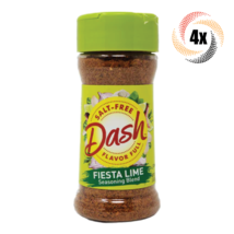 4x Shakers Mrs Dash Flavor Full Salt Free Fiesta Lime Seasoning Blend 2.4oz - £18.35 GBP