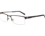 New Wide Guyz Black TONY Eyeglasses 60mm for The Stylish Large Man - $59.39