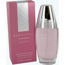 Estee Lauder Beautiful Sheer Perfume 2.5 Oz/75 ml Eau De Parfum Spray/New - £393.29 GBP