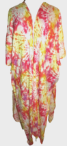 Torrid Plus Size 5X-28 Tie Dye Kimono Style Long Duster Cardigan - £27.48 GBP