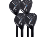 Mens Rife Golf RX7 Hybrid Irons Set #7-PW Regular Flex Graphite Right Ha... - $254.75