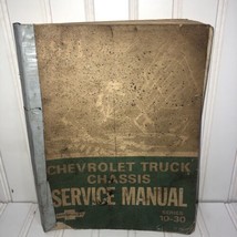 VINTAGE 1971 CHEVROLET TRUCK CHASSIS SERVICE MANUAL REPAIR BOOK SERIES 1... - $5.33