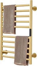 Dudyp Gold Heated Towel Warmer Radiator Bathroom Accessories,, (Hardwired). - £196.61 GBP