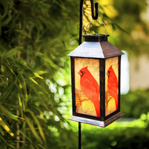 Solar Lanterns, Outdoor Hanging Lanterns Waterproof LED Solar Cardinal L... - £26.82 GBP