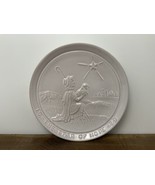 Vtg Frankoma JF Joniece Frank Decorative Plate Shepherd &amp; Lamb 1979 Exce... - $338.27 MXN