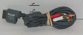 Official Microsoft Xbox 360 Component HD AV Cable Cord X801255-100 Genui... - $8.88
