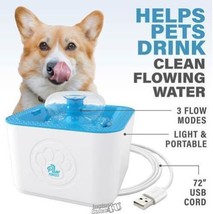 Paw Perfect 3 flow modes Water Fountain 68-oz. capacity - £44.82 GBP