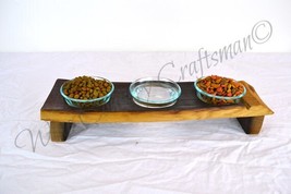 Wine Barrel Pet Food Dish - Macka - Made from retired California wine ba... - £62.14 GBP