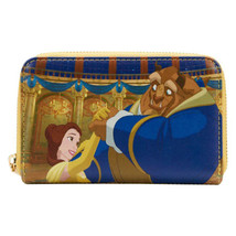 Beauty and the Beast 1991 Scenes Zip Purse - £45.66 GBP
