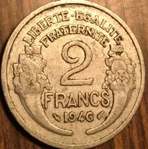 1946 France 2 Francs Coin - £1.38 GBP