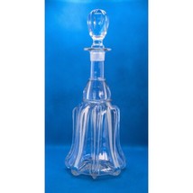 Victorian &#39;Newcastle&#39; Glass Decanter, Bell Shape, Antique c1850 - £26.99 GBP