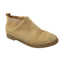 Toms Kids Leilani Light Beige Suede Bootie Size 4 - £11.18 GBP