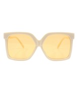 Women&#39;s Oversized Square Sunglasses Vintage Retro Fashion UV400 - $30.82 CAD
