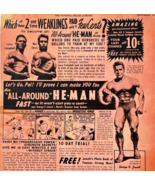 1950 George Jowett Body Building Advertisement Muscle Fitness Health DWXX5 - $458.41 MXN