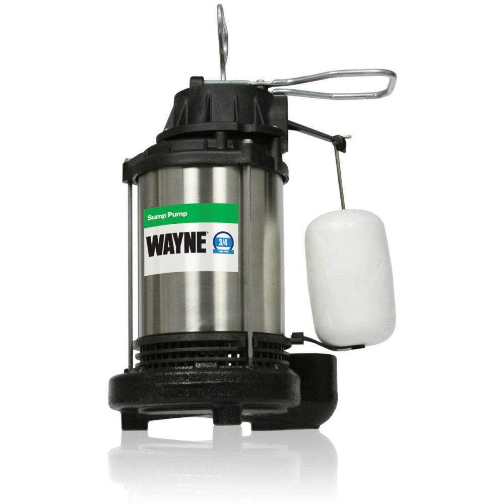 3/4 HP Cast Iron & Stainless Steel Submersible Sump Pump - $399.00