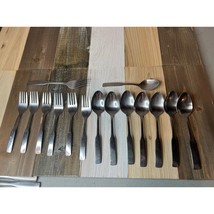 Lot of Quincy Farberware Stainless Steel 6 Salad Forks 1 Teaspoon 7 Spoons - £25.04 GBP