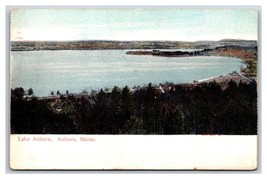 View of Lake Auburn Maine ME 1913  DB Postcard U3 - £3.11 GBP