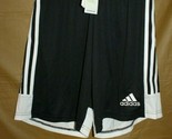 Adidas Black With White Stripe Aeroready Shorts Tastigo 19 Soccer Adult ... - $29.69