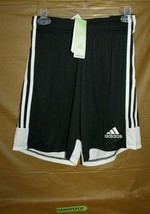 Adidas Black With White Stripe Aeroready Shorts Tastigo 19 Soccer Adult Small - £23.73 GBP