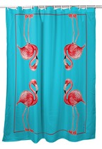 Betsy Drake Flamingos Shower Curtain - £76.98 GBP