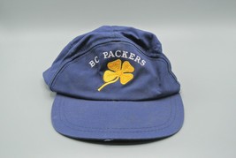 BC Packers Hat Gold 4 Leaf Clover Shamrock Stitched Logo Snapback Adjustable Cap - £19.18 GBP