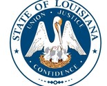 Seal of the State of Louisiana Sticker Decal R7391 - $1.95+