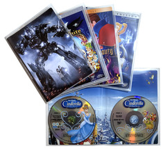 CheckOutStore Clear 2 Disc CPP Full Cover Sleeve &amp; DVD Booklet - £20.22 GBP+