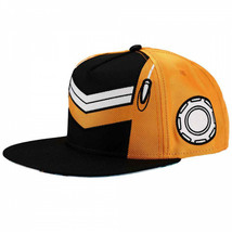 Dragon Ball Z Saiyaman Ballistic Nylon Cosplay Flat Bill Snapback Hat Orange - £32.75 GBP