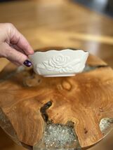 Vintage Lenox China Rose Blossom Cream Colored Bowl - $24.75