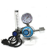 Electric 36V CO2 Argon Gas Oxygen Acetylene Regulator Gauge Flow Meter 4... - $46.74
