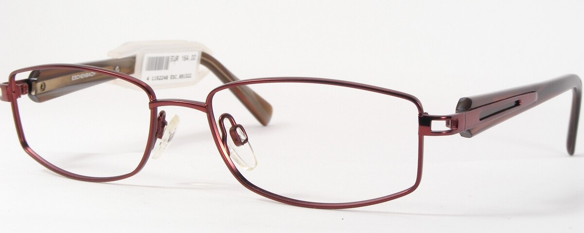 &#39;Read&quot; ESCHENBACH fineline TITAN 891022 56 Burgundy EYEGLASSES FRAME 52-... - $80.30 CAD