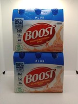 *PICS* 2X Boost Plus Nutritional Energy Drink, Strawberry, Pack of 6 8-O... - $17.99