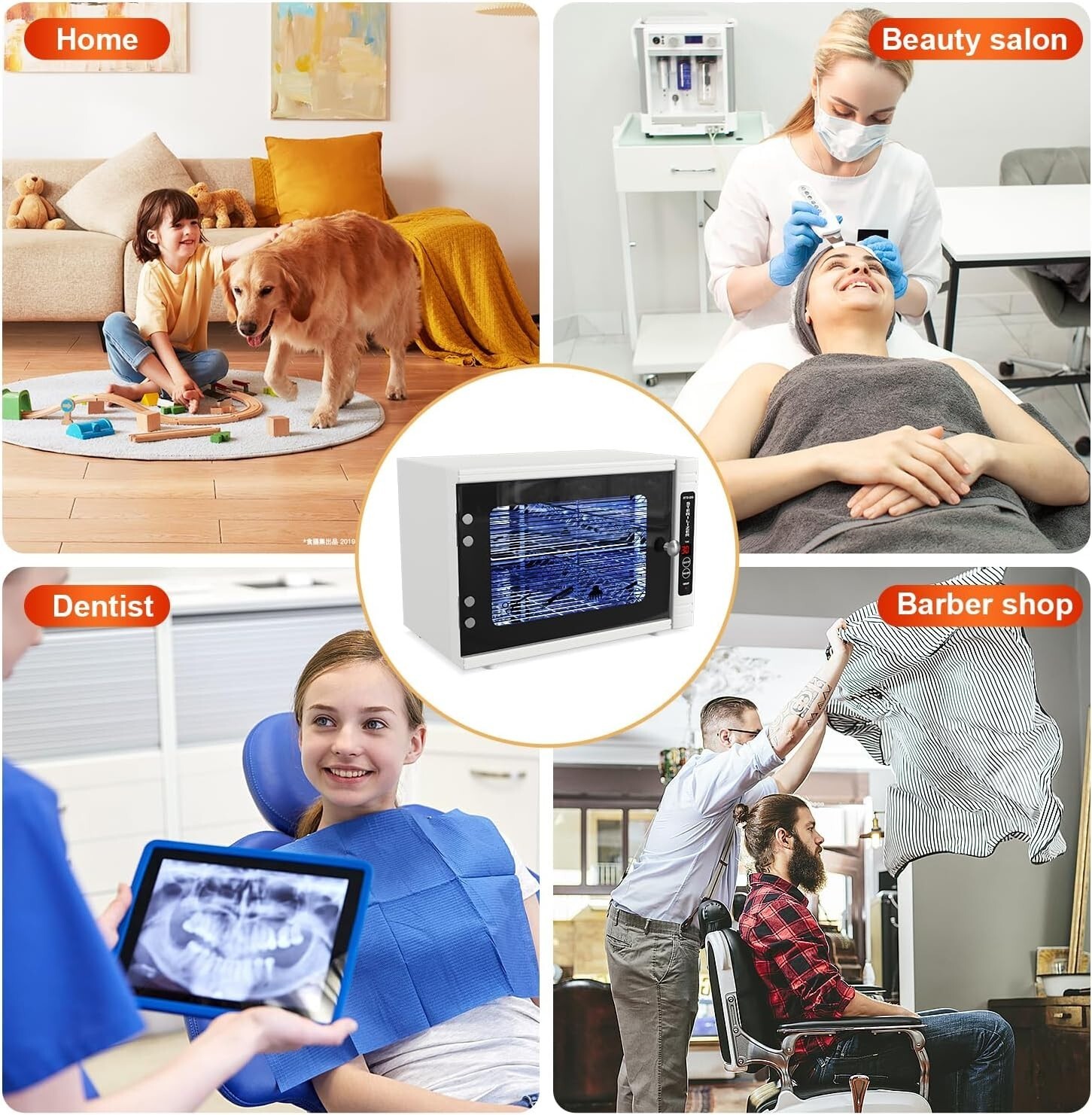 UV Tool Sterilizer Light Sanitizer Box Cabinet Sterilizer Nail Salon Beauty Baby Item image 6