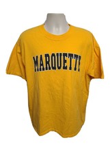 Marquette University Adult Yellow XL TShirt - £11.87 GBP